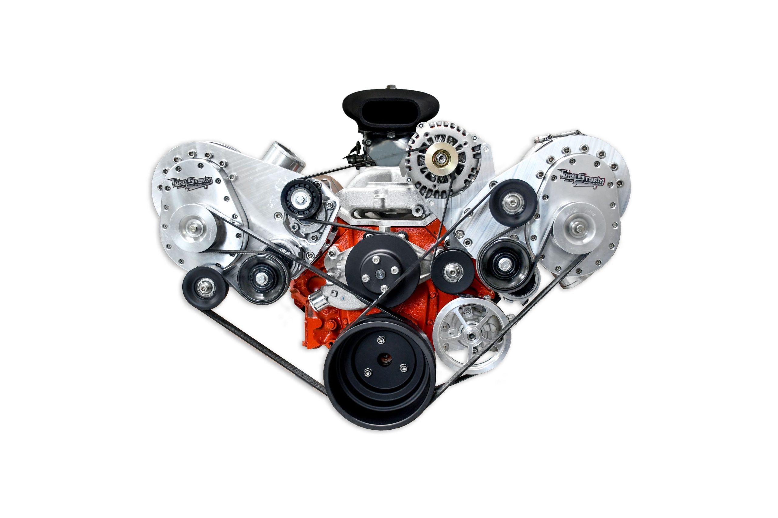 Small Block Chevy – Twin Supercharger Kit | TorqStorm