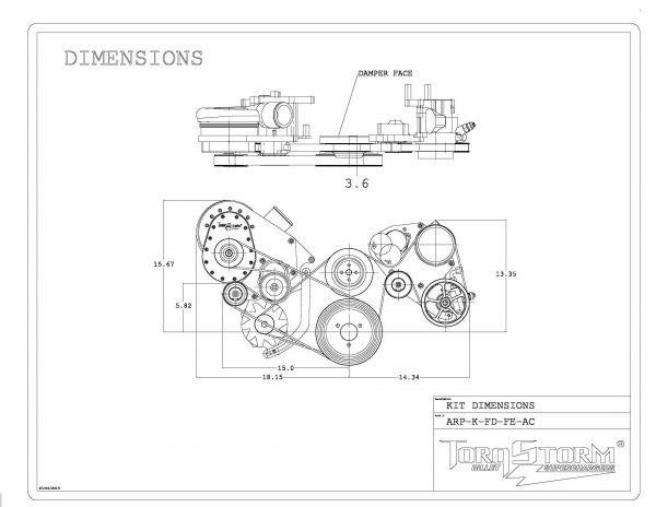 Ford FE -Single Charger Plus Kit - Image 2
